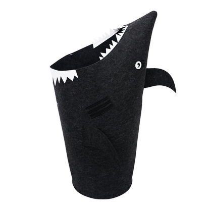 Laundry Basket for Kids - Sharky Hamper Toy Organizer I Discover Sharks Official Shop