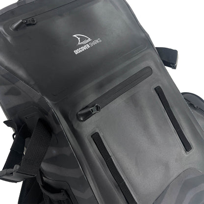 Discover Sharks Fully Submersible Dry Backpack