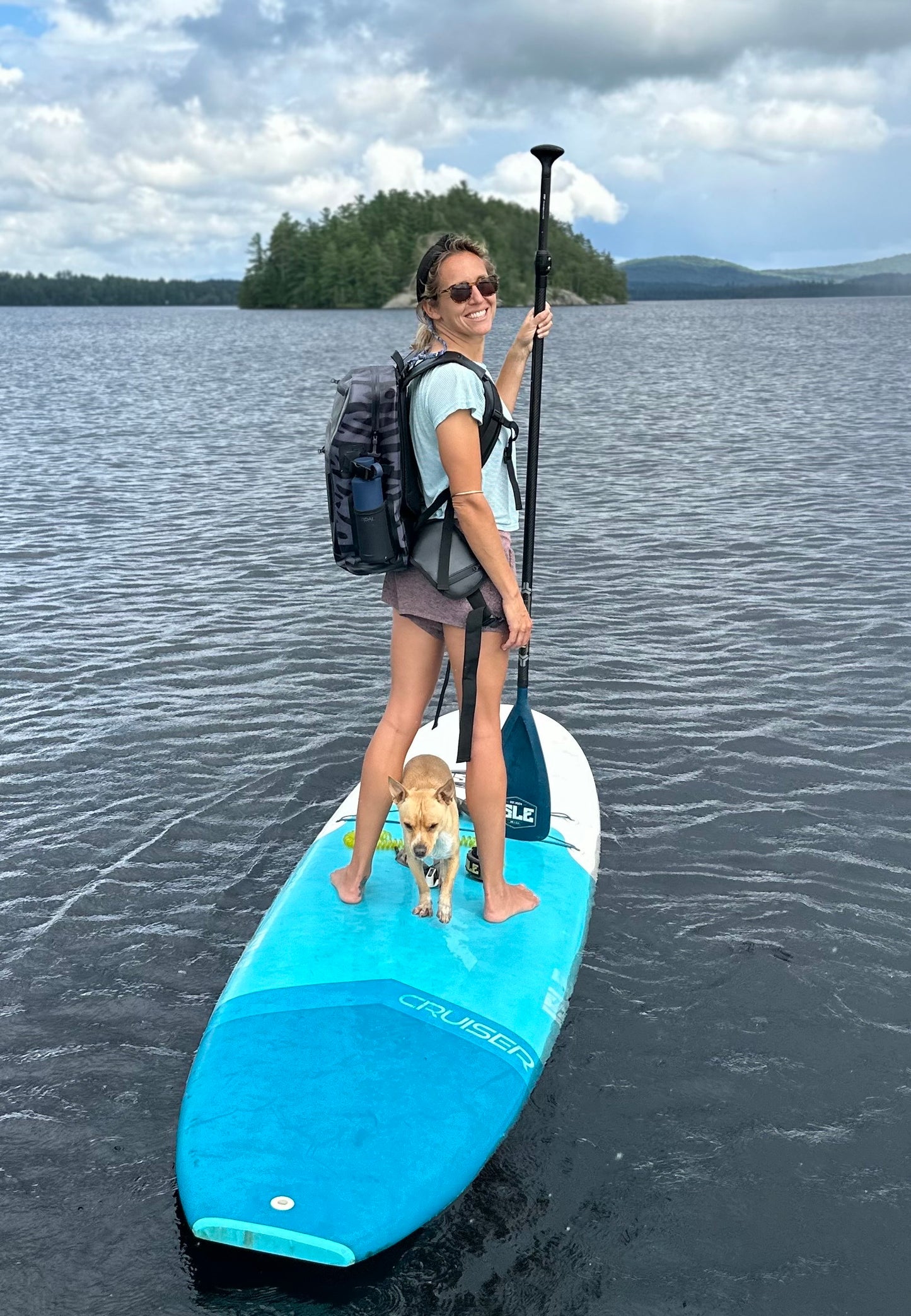 Discover Sharks Fully Submersible Dry Backpack